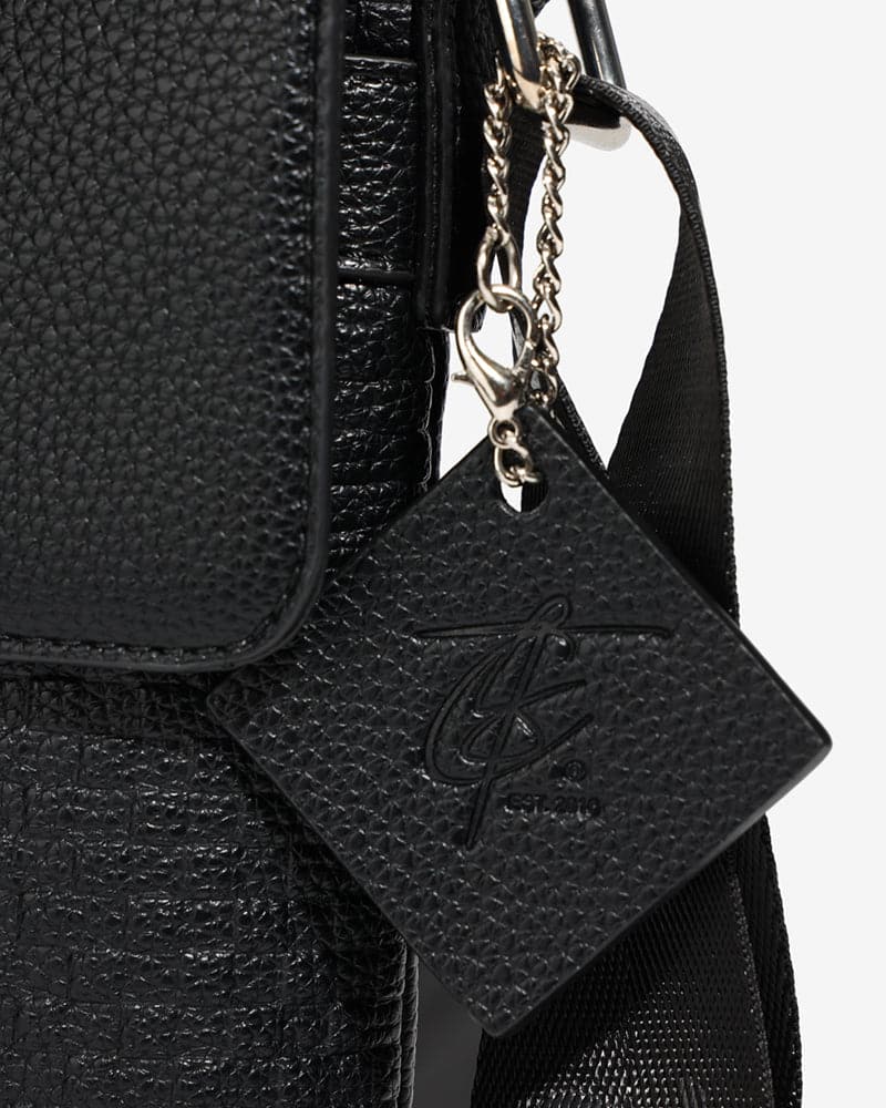 Bodega Crossbody Messenger Bag in Black