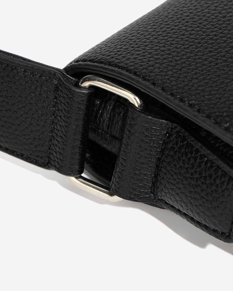 Bodega Crossbody Messenger Bag in Black