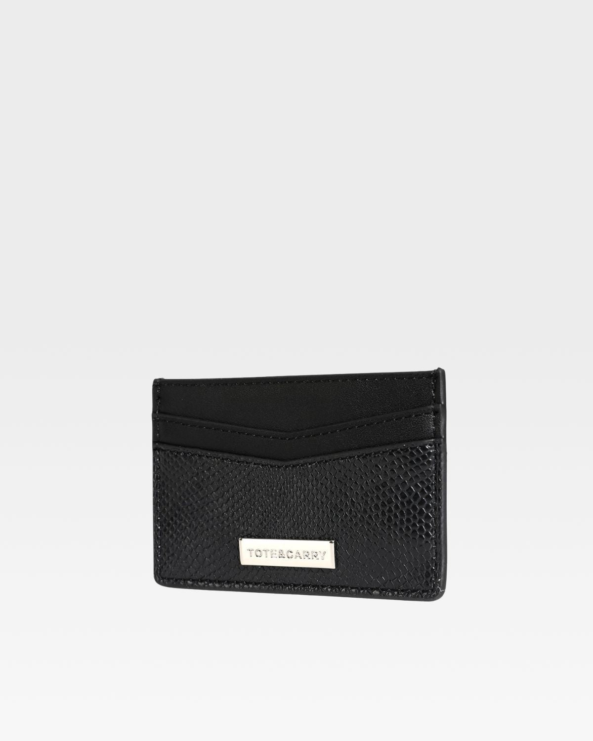 PY Card Holder Wallet in Black