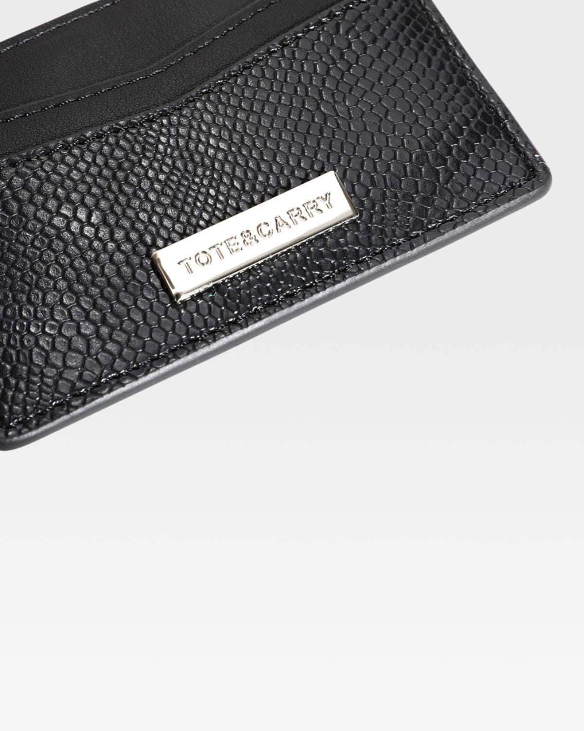 PY Card Holder Wallet in Black