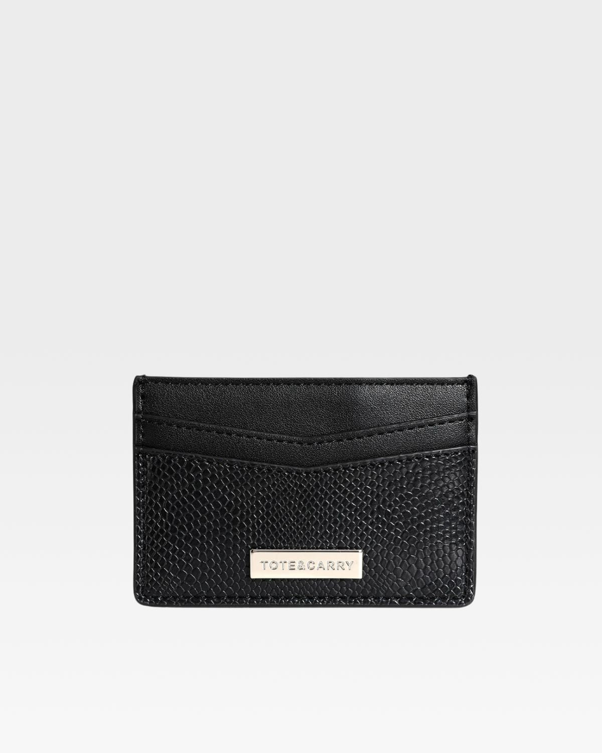 PY Card Holder Wallet in Black