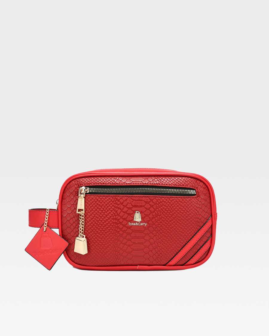 Travel Essential Kit in Red