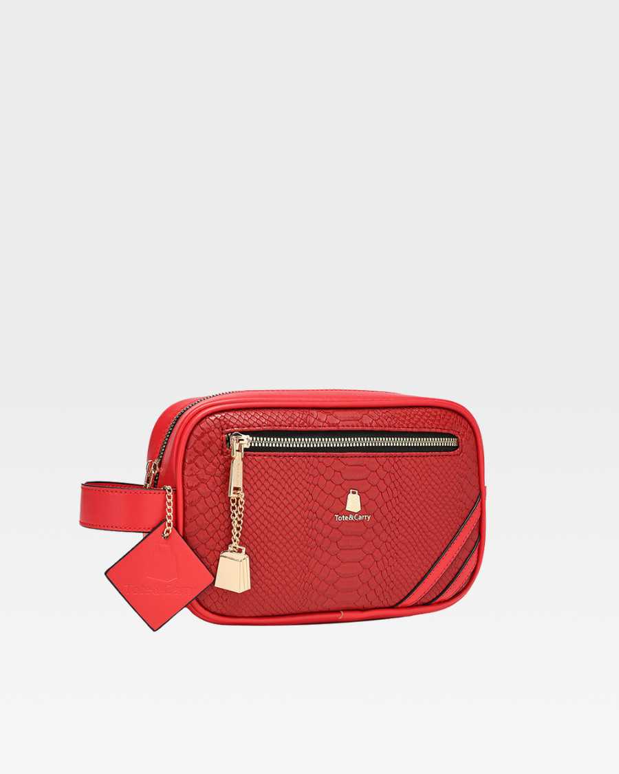 Travel Essential Kit in Red