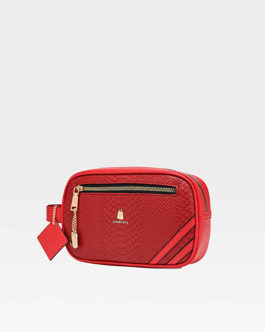 Travel Essential Kit in Red